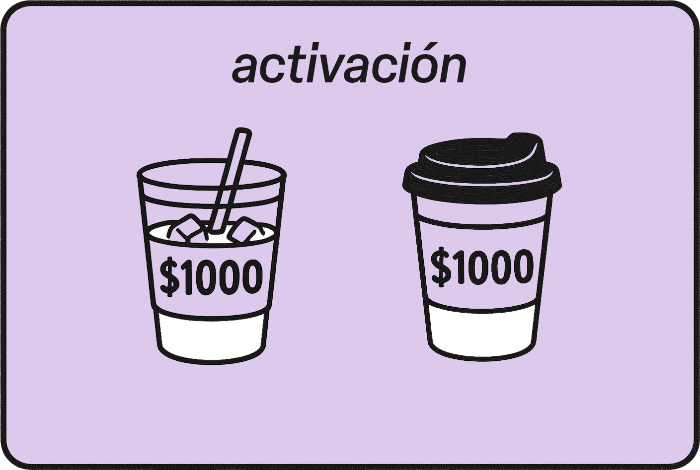 Café a luca promoción